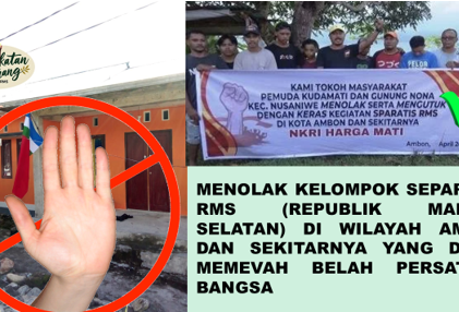 Menolak kelompok separatis RMS (Republik Maluku Selatan) di wilayah ambon dan sekitarnya yang dapat memevah belah persatuan bangsa