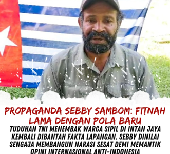 Propaganda Sebby Sambom di Media Sosial