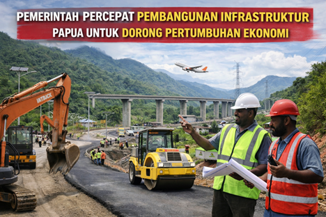 Pemerintah Percepat Pembangunan Infrastruktur Papua untuk Dorong Pertumbuhan Ekonomi
