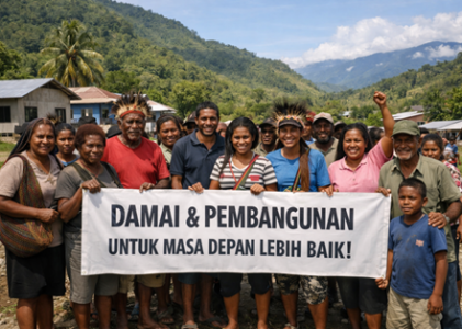 Masyarakat Papua Tegaskan Penolakan terhadap OPM, Dukung Pembangunan Berkelanjutan