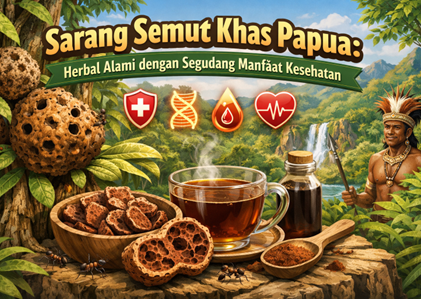 Mengenal Sarang Semut Papua, Tanaman Tradisional yang Kaya Khasiat