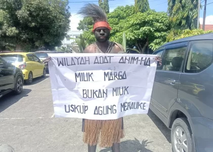 Uskup Agung Merauke Kecam Film Pesta Babi, Tegaskan Narasi Soal Gereja dan PSN Tidak Benar