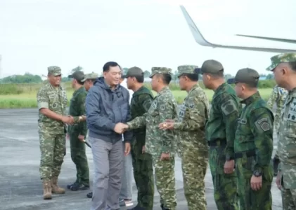 Menhan Sjafrie Tinjau Program Ketahanan Pangan di Wanam Merauke