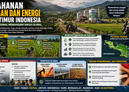 Ketahanan Pangan dan Energi dari Timur Indonesia, Ikhtiar Nasional Menghadapi Krisis Global
