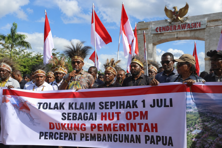 Tolak Klaim Sepihak 1 Juli sebagai HUT OPM, Dukung Pemerintah Percepat Pembangunan Papua